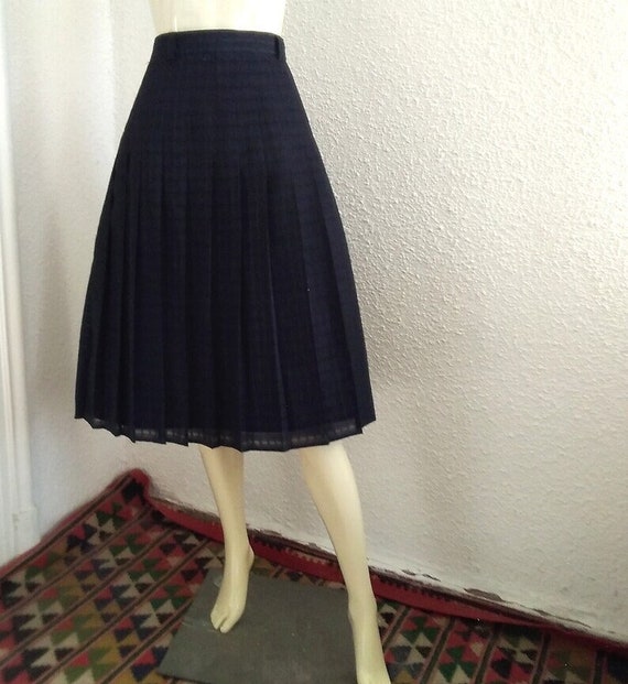 Pleated skirt etsy online