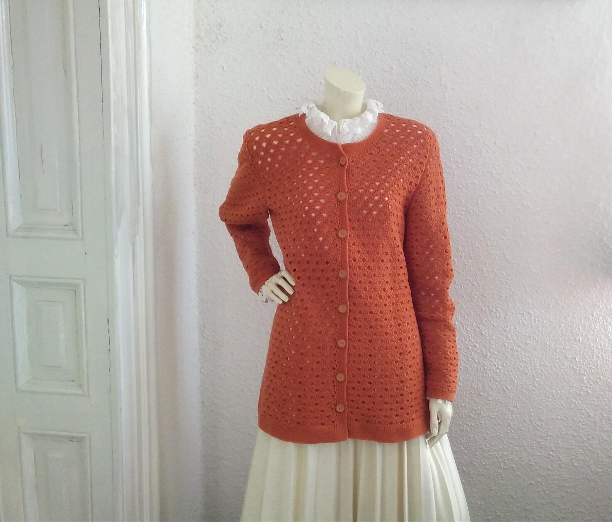 See Through Cardigan - Etsy