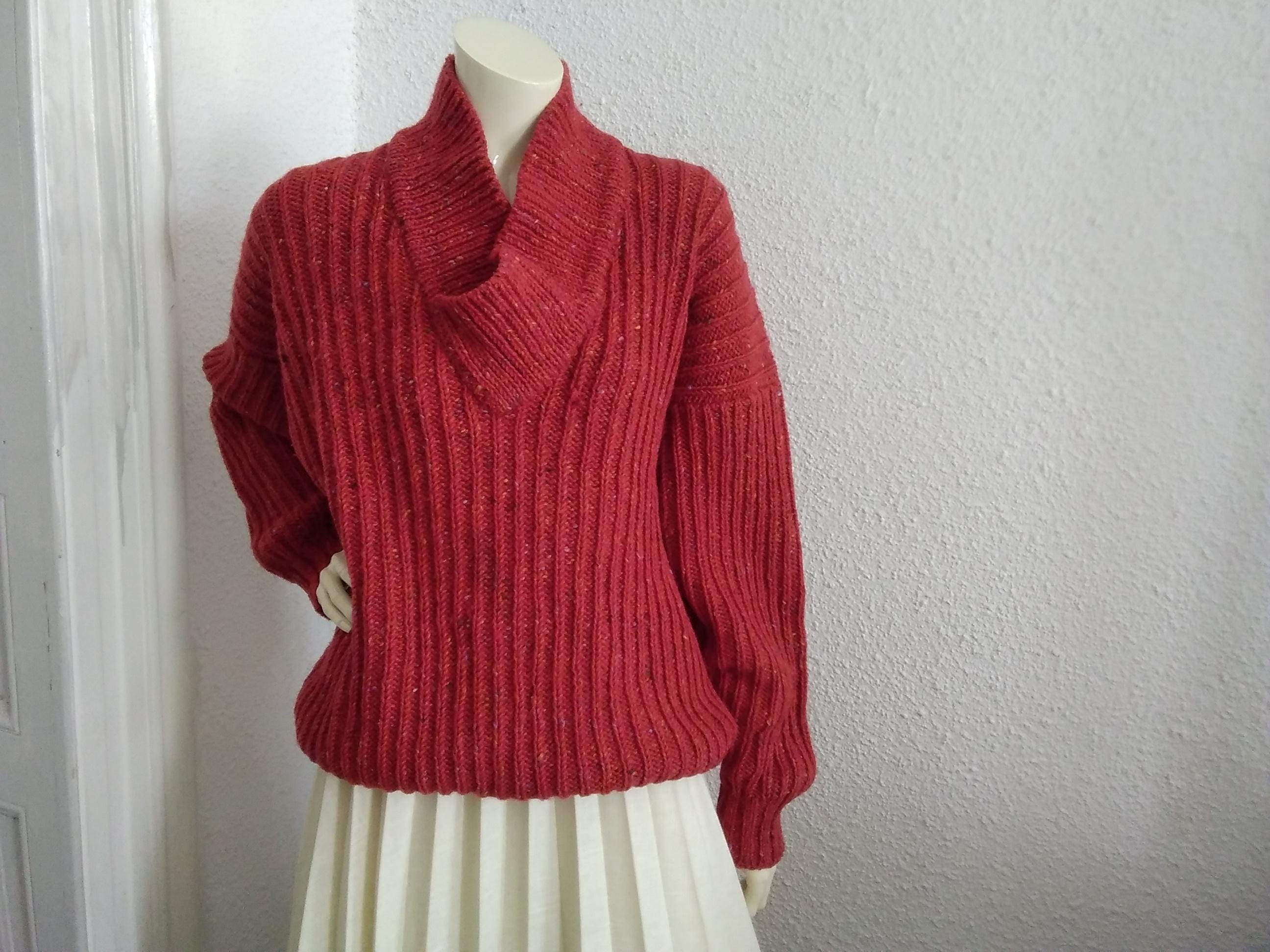 Maglione di lana DONEGAL anni '80 maglione invernale maglione di