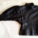 80’s Brown Leather Dolman Sleeve Belted Jacket by Ted Lapidus main image 0