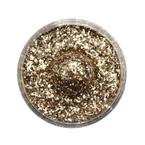 Rustic Gold Glitter Chunky