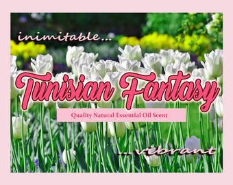 Perfume Roll-on & Body Spray Jasmine,Rose,Lily,Sandalwood "Tunisian Fantasy"Natural Essential Oil-Body+Hair Mist 30ml/60ml/65ml,Roll-on 10ml