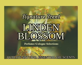 Fragrance Roll-on & Body Spray"Linden Blossom Scent Blends"Perfume/Cologne,Natural Essential Oils-Body+Hair Mist 30/60/65=60+5ml,Roll-on10ml