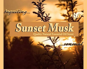 Perfume/Cologne Body&Hair Mist Spray, Amber,Angelica,Cherry Blossom,"Sunset Musk",with Natural Essential Oils,Custom Fragrance,Scent Gift