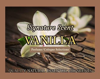 Fragrance Roll-on & Body Spray"Vanilla Scent Blends"Perfume/Cologne,Natural Essential Oils-Body+Hair Mist 30ml/60ml/65ml(60+5), Roll-on 10ml