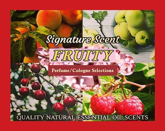 Fragrance Roll-on & Body Spray,"Fruity Scent Blends",Perfume Hair Mist,Custom Colognes,Natural Essential Oils,Mens Womens Personalized Gifts
