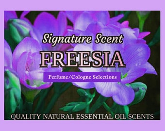 Fragrance Roll-on & Body Spray"Freesia Scent Blends"Perfume/Cologne,Natural Essential Oils-Body+Hair Mist 30ml/60ml/65ml(60+5), Roll-on 10ml