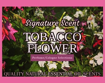 Fragrance Roll-on & Body Spray"Tobacco Flower Scent Blends"Perfume/Cologne,Natural Essential Oils-Body+Hair Mist30/60/65(60+5)ml,Roll-on10ml