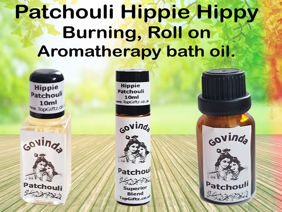 Hippie Patchouli Hippy Roll on Body Perfume Oil Burning Etsy UK