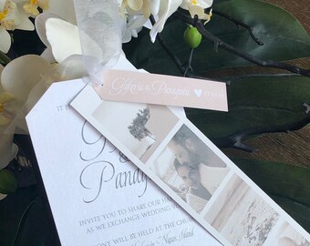 Invitación De Boda De Destino, Invitación De Boda, Invitación Con Foto, Invitaciones De Boda Personalizadas, Invitaciones De Boda Foto