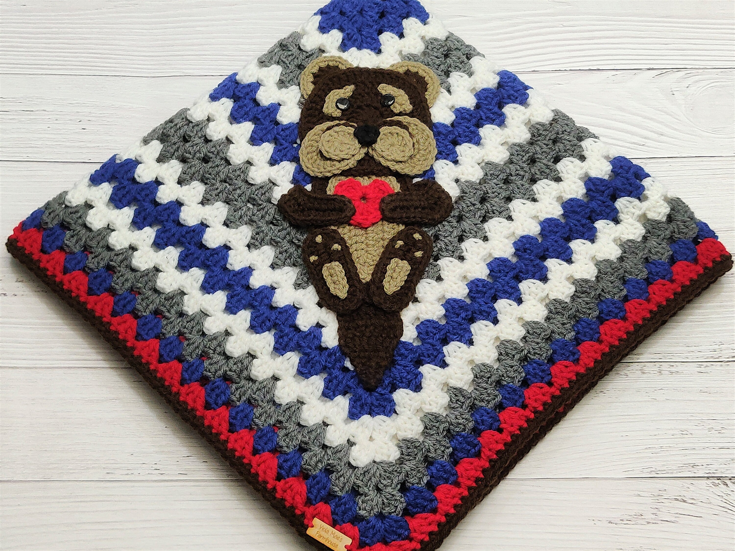 Crochet Otter Baby Blanket Otter Baby Otter Made To | Etsy