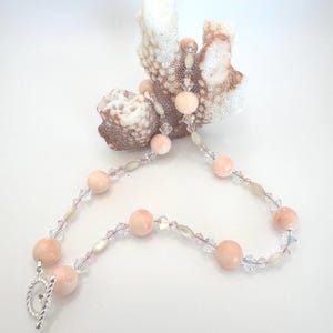 AB Crystal Choker Necklace: Sparkly Bridal Jewelry, Handmade