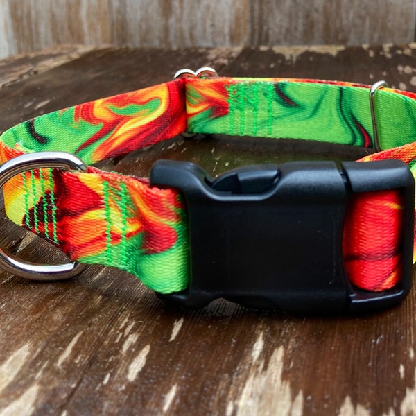 Rasta Dog Collar Etsy