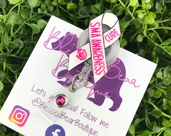 Spinal Muscular Atrophy Awareness Badge Reel | SMA Awareness