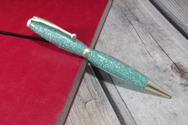 glitter ballpoint pen