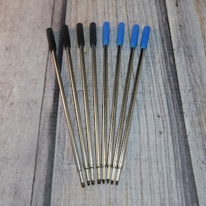 Cross Style Pen Ink Refills: Black or Blue