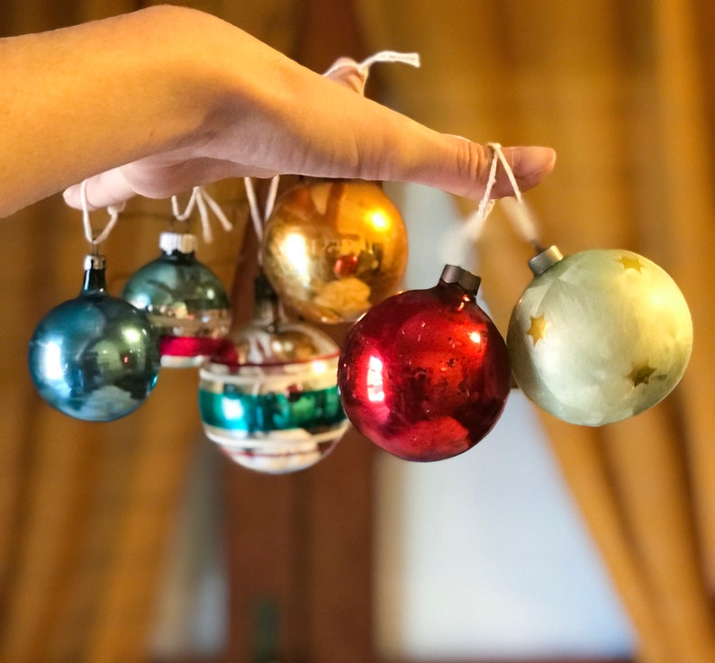Retro vintage christmas ornament
