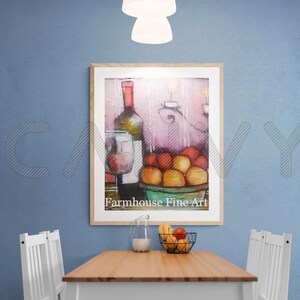 Shelley the Cat Painter 16 X 24 "Magenta Oranges Still-Life" 2013 plaster mixed media and oil on canvas image 4