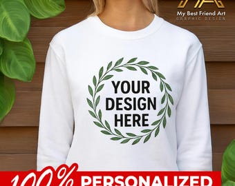Custom Unisex Crewneck Sweatshirt | Personalized Design | Perfect Gift