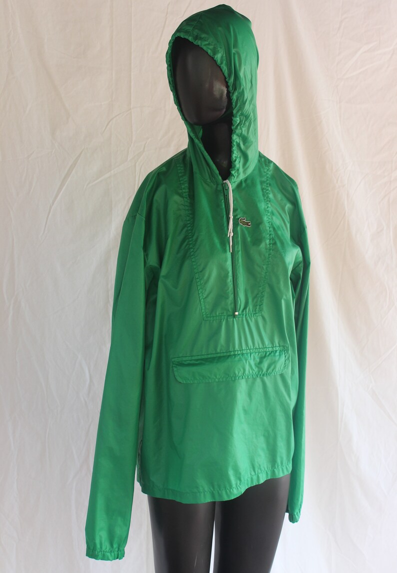 lacoste windbreaker green