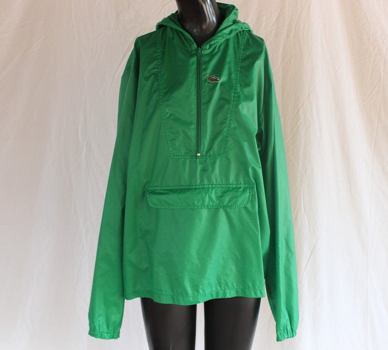 lacoste windbreaker green