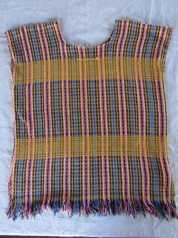 Multicolored Woven Blouse/ Medium/Large/ 70's, 80… - image 6