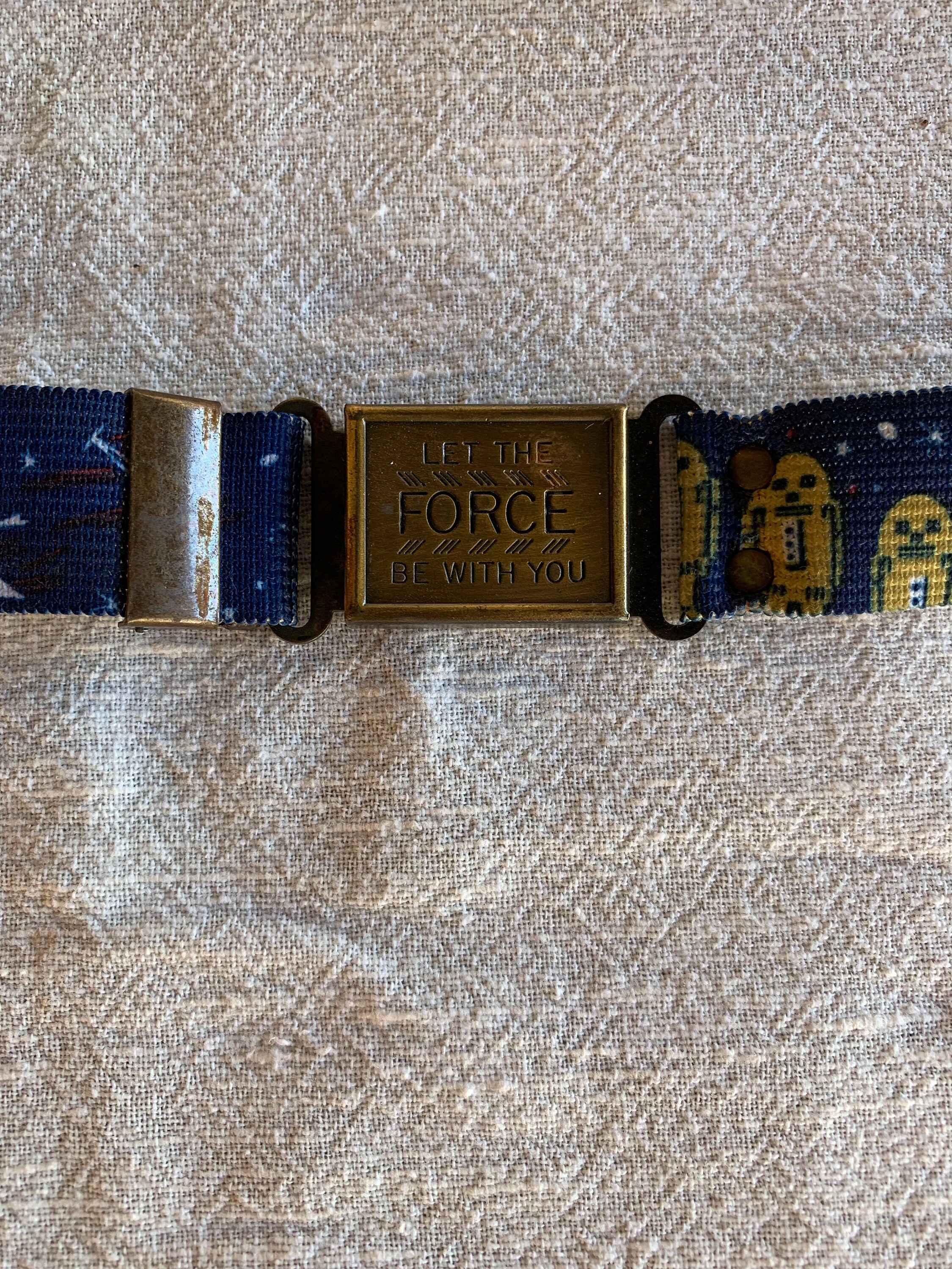 ※STAR WARS レザーベルト 1977年　昭和レトロ　レア Bootleg Star Wars Belt / Youth / 70's & 80's Fashion