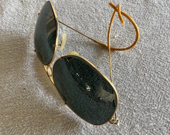 Sunglasses, Rayban B&L Aviator Pilot Sunglasses With Case  display picture 3