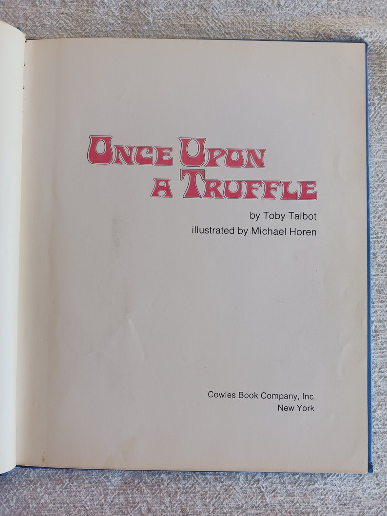 Once Upon a Truffle by Toby Talbot / 1970 / Vintage image 3