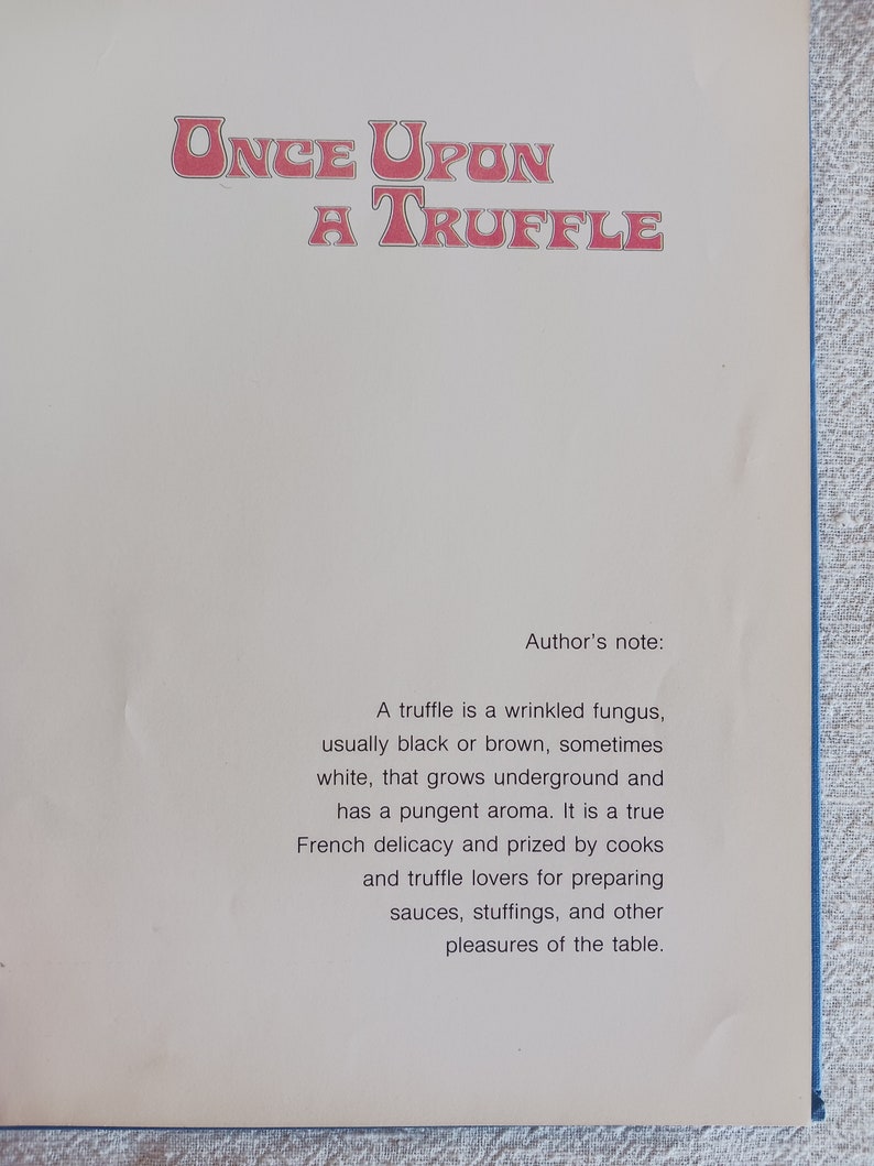 Once Upon a Truffle by Toby Talbot / 1970 / Vintage image 5