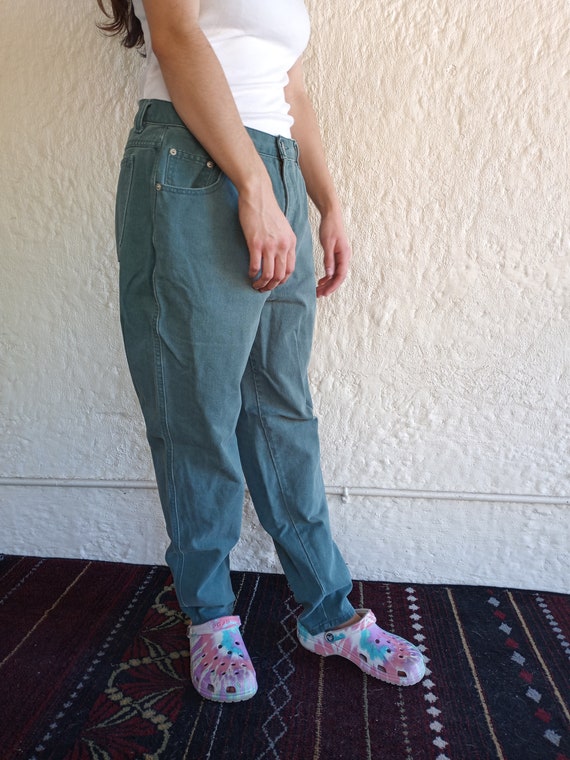 Sage Denim / 14 / 80's Fashion / Vintage - image 3