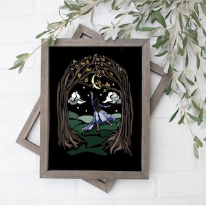Tinúviel Giclee Art Print 8x10
