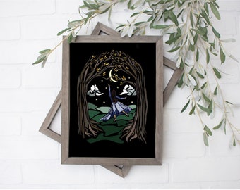 Tinúviel Giclee Art Print 8x10