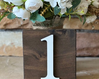 Wedding Table Numbers, Wooden Table Numbers, Rustic Table Numbers, Wooden Table Decor, Weddding Decor, Rustic Wedding Reception Decor