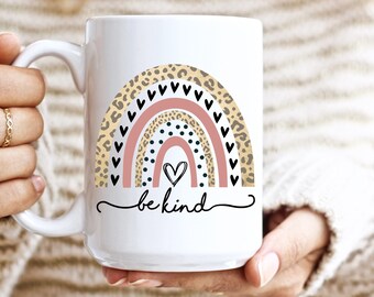 Be Kind Daisy Inspirational Mug Kind Coffee Office Gift Be Kind Daisy Inspirational Mug Kind Coffee Office Gift
