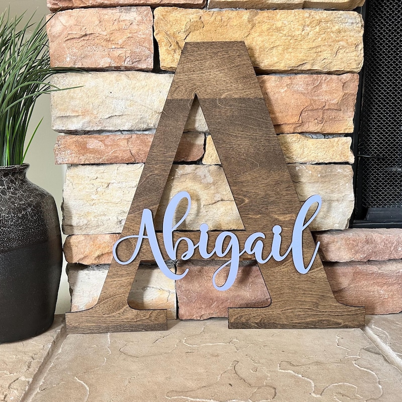Large Wall Letters Etsy