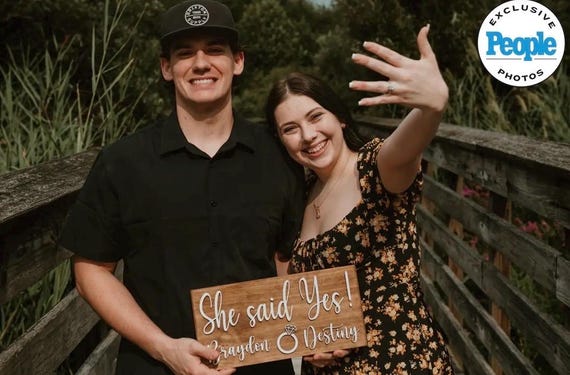 She Said Yes Engagement Photo Prop Sign| She Said Yes Engagement Announcement| Proposal Sign