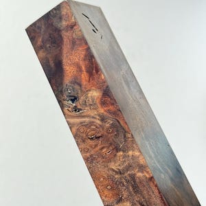 Stabilized Walnut Burl | Knife handle material | Rare | no 126