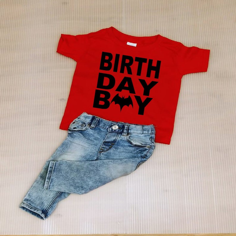batman birthday boy shirt