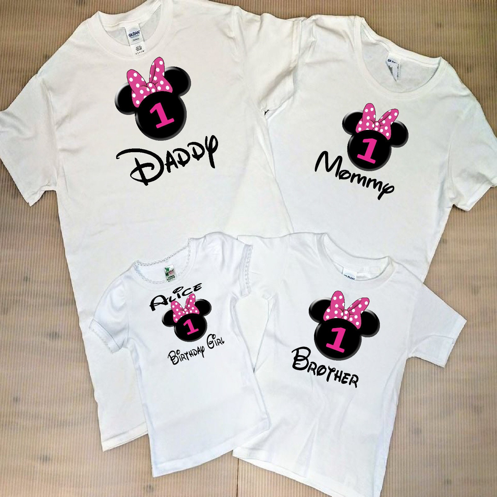 minnie mouse party shirts