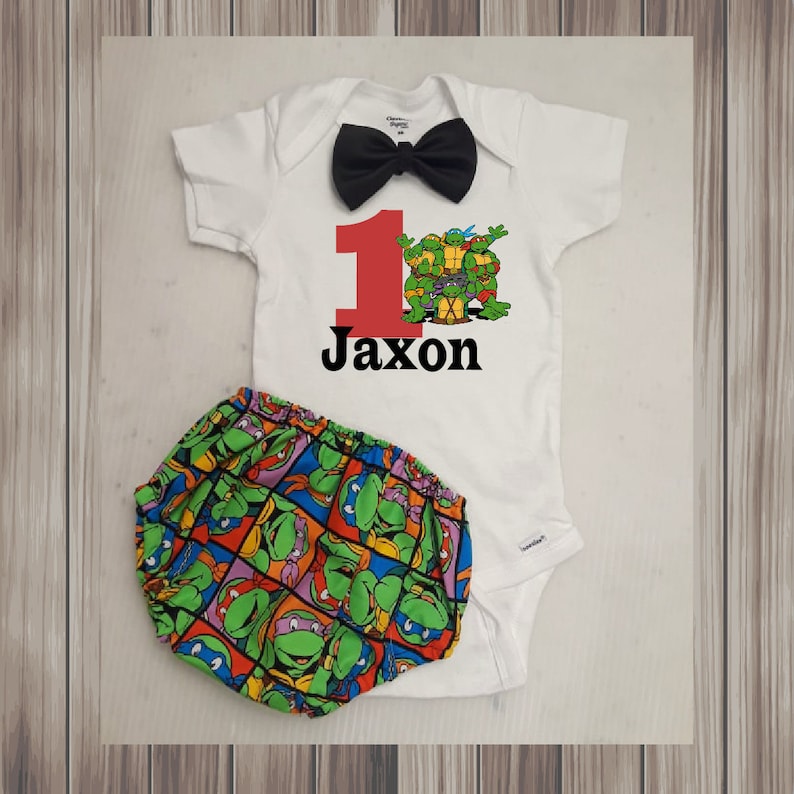 FREE SHIPPING,FirstBirthday Outfit,turtles onesie Birthday Outfit turtles birthday Onesie 1st First Birthday Onesie