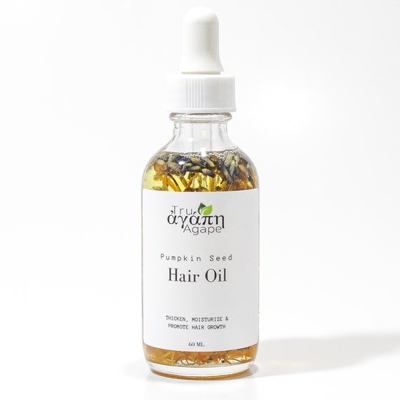 Pumpkin Seed Hair Oil Moisturizing Hot Oil Treatment Deep Etsy