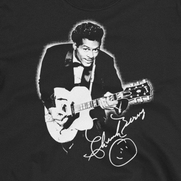 Chuck Berry, Rock n' Roll,  Short-Sleeve Unisex T-Shirt