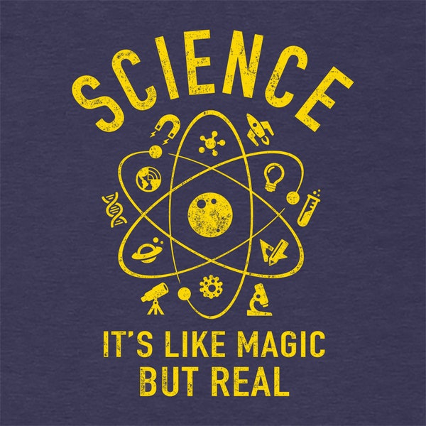 Science - It's Like Magic But Real - Short-Sleeve Unisex T-Shirt - Multiple Colors and Sizes