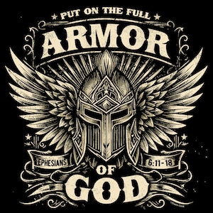 ARMOR OF GOD Christian Unisex t-shirt - Multiple Sizes and Colors