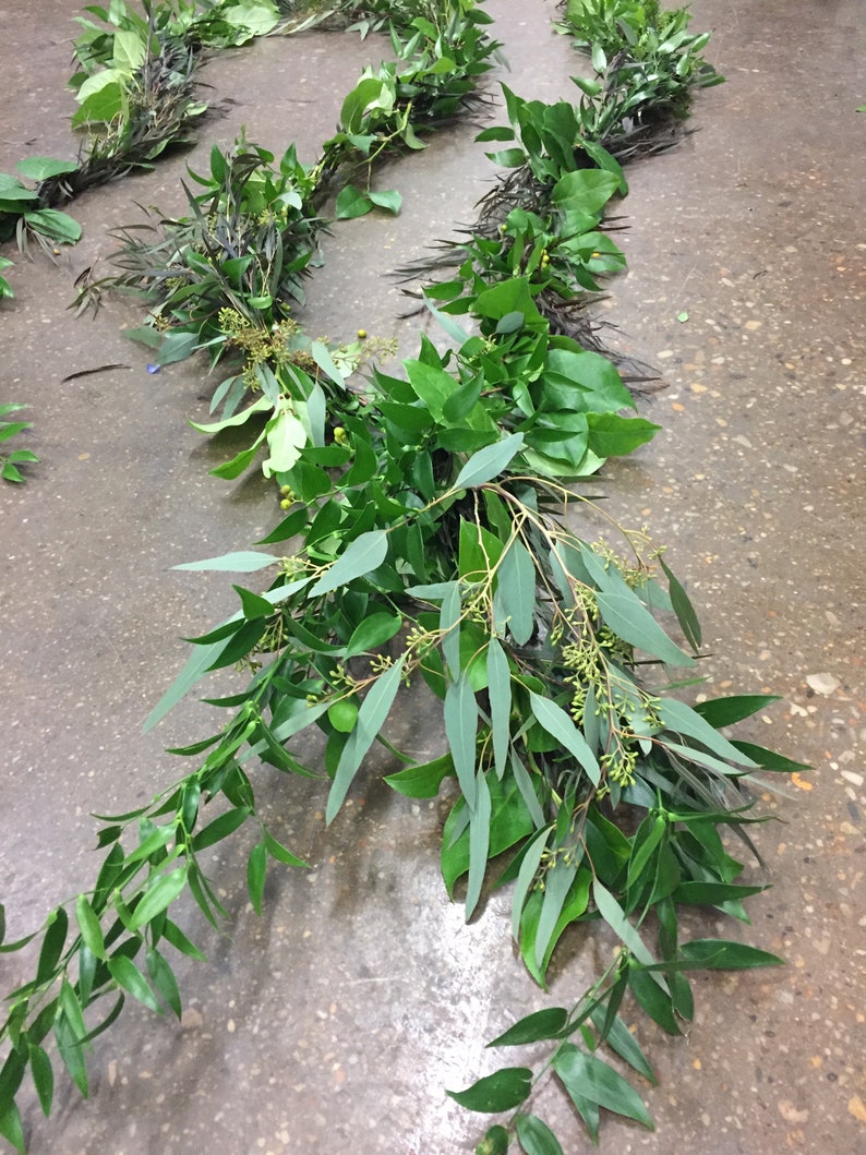 Fresh Green 6' Garland Roping Etsy