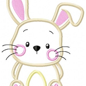 Bunny Embroidery Design Rabbit Embroidery Designs Machine Embroidery ...