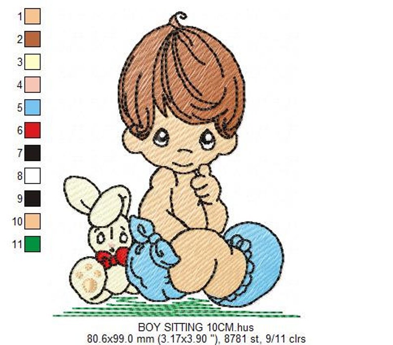 Baby Boy Embroidery Design Newborn Embroidery Designs Etsy