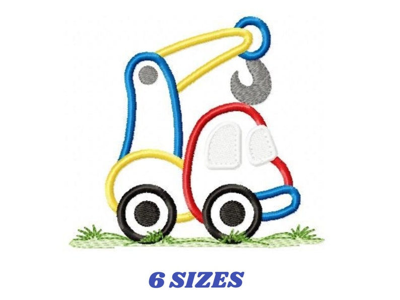 Crane Embroidery Designs Vehicle Embroidery Design Machine Etsy