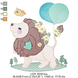 Lion Embroidery Designs Safari Embroidery Design Machine - Etsy